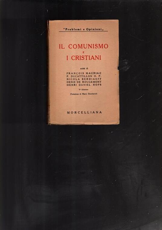 Il comunismo e i cristiani - copertina