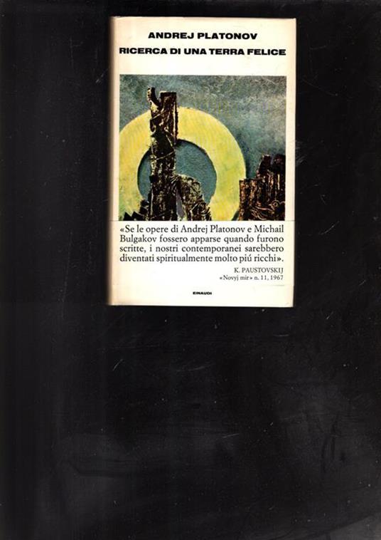Ricerca Di Una Terra Felice - Andrej Platonov - copertina