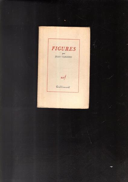 Figures Par Jean Tardieu - copertina