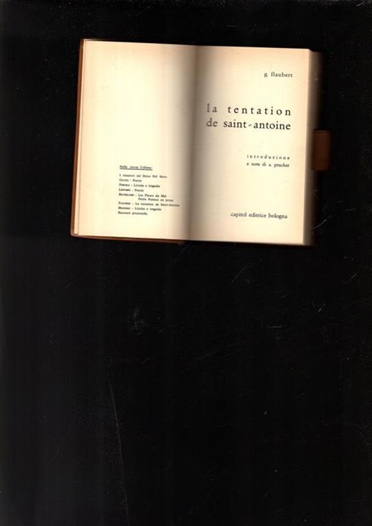 La Tentation De Saint-Antoine - Gustave Flaubert - copertina