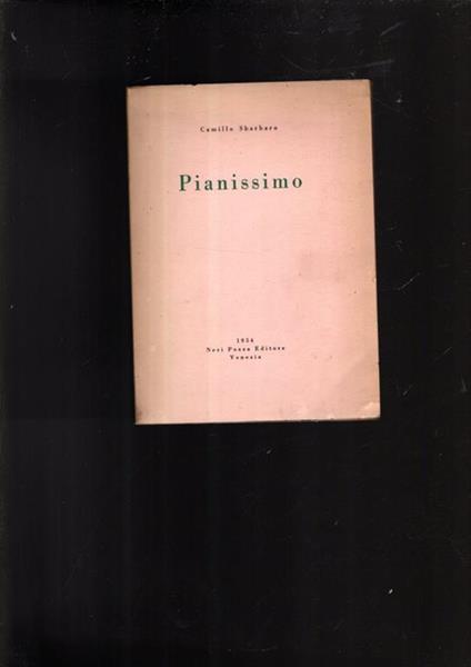 Pianissimo - Camillo Sbarbaro - copertina