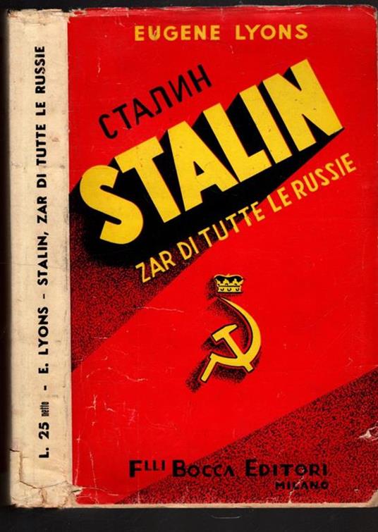 Stalin Zar Di Tutte Le Russie - copertina