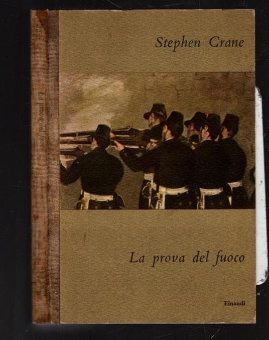 La prova del fuoco - Stephen Crane - copertina