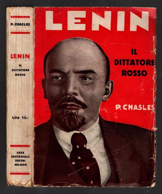 Lenin Il Dittatore Rosso - copertina
