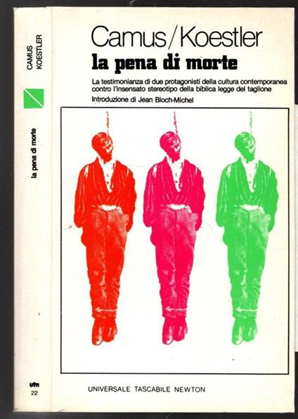 La pena di morte - Albert Camus - copertina