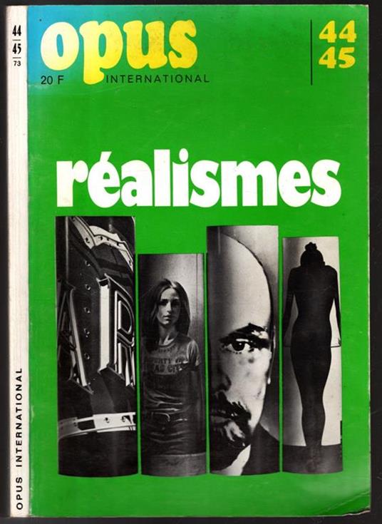 Opus 44/45 - Realismes - copertina