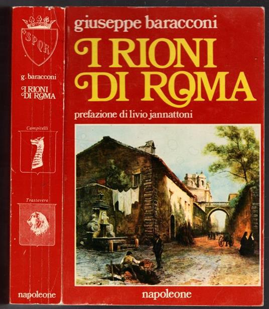 I rioni di Roma - Giuseppe Baracconi - copertina