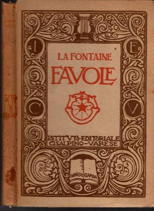 La Fontaine - Favole - copertina