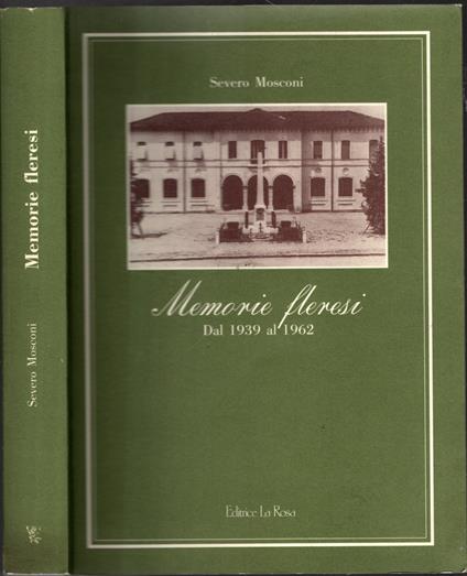 Memorie Fleresi Dal 1939 Al 1962 - copertina