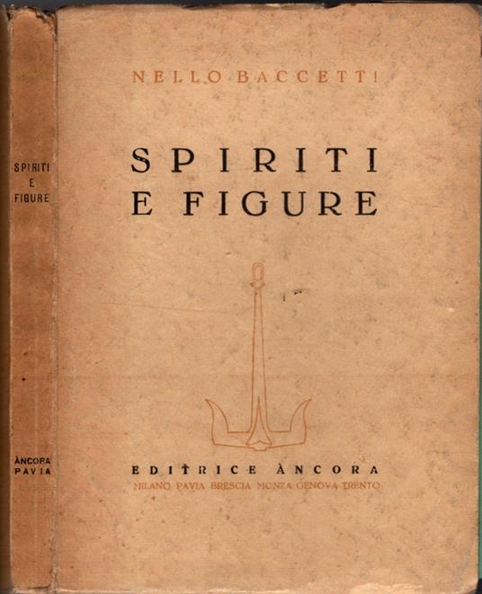 SPIRITI E FIGURE - copertina