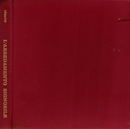 L' arredamento signorile - copertina