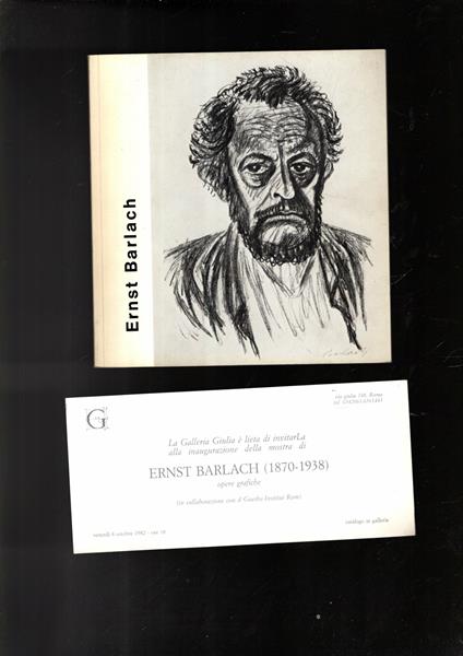 Ernst Barlach Grafica Disegni Sculture - copertina