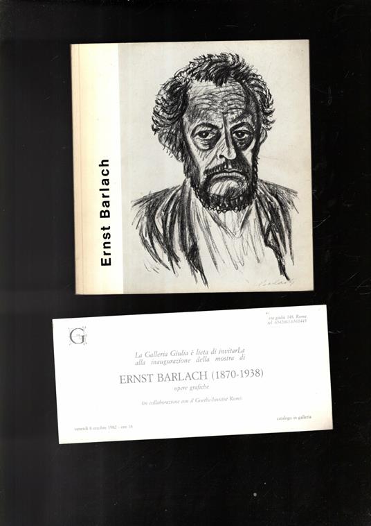 Ernst Barlach Grafica Disegni Sculture - copertina