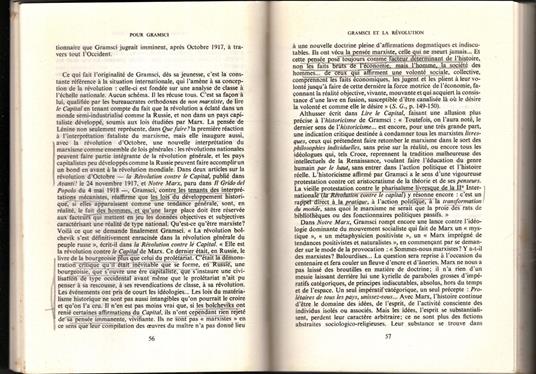 Pour Gramsci - Maria Antonietta Macciocu - copertina