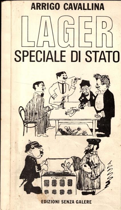 Lager Speciale Di Stato - Arrigo Cavallina - copertina