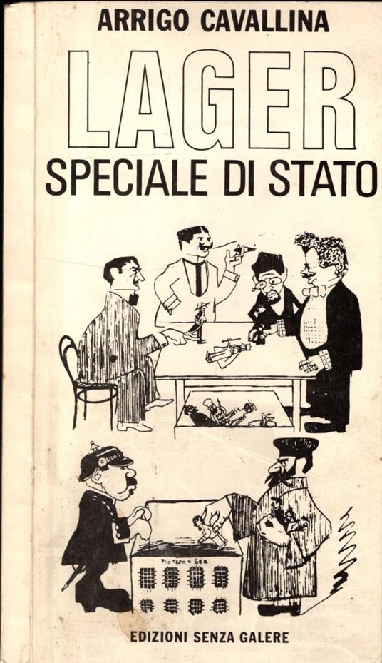 Lager Speciale Di Stato - Arrigo Cavallina - copertina