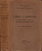 Gino Capponi E La Cultura Toscana Nel Secolo Decimonono