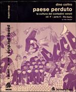 Paese Perduto La Cultura Dei Contadini Veneti Vol. 4° Parte Ii - Eto-Besto