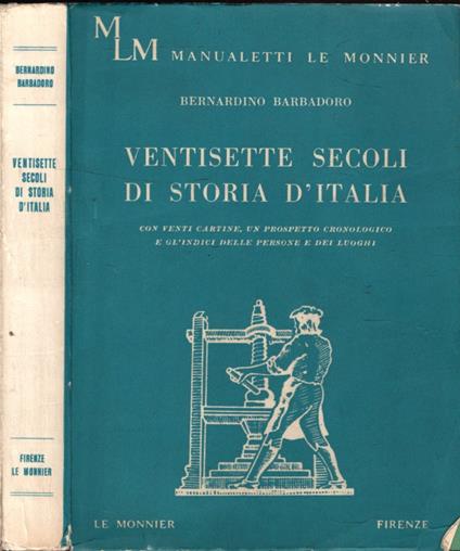 Ventisette Secoli Di Storia D'Italia - copertina