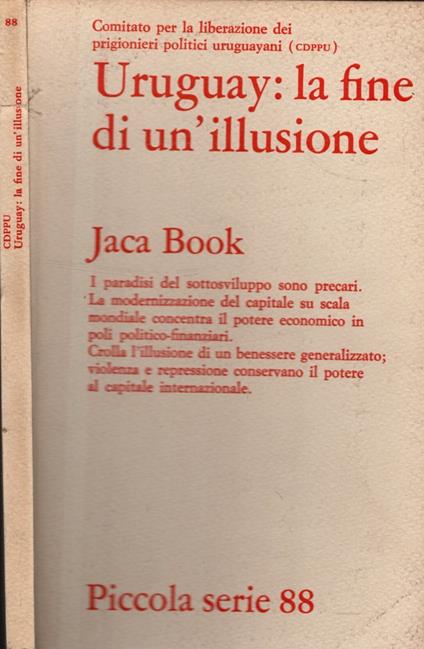 Uruguay: La Fine Di Un Illusione - copertina