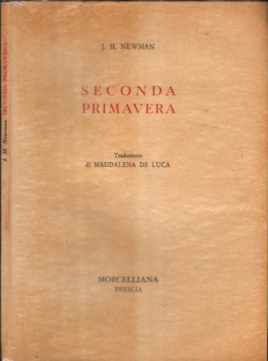 Seconda Primavera - copertina
