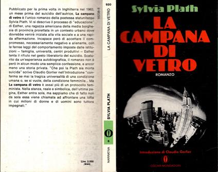 La Campana Di Vetro - Sylvia Plath - Mondadori - copertina