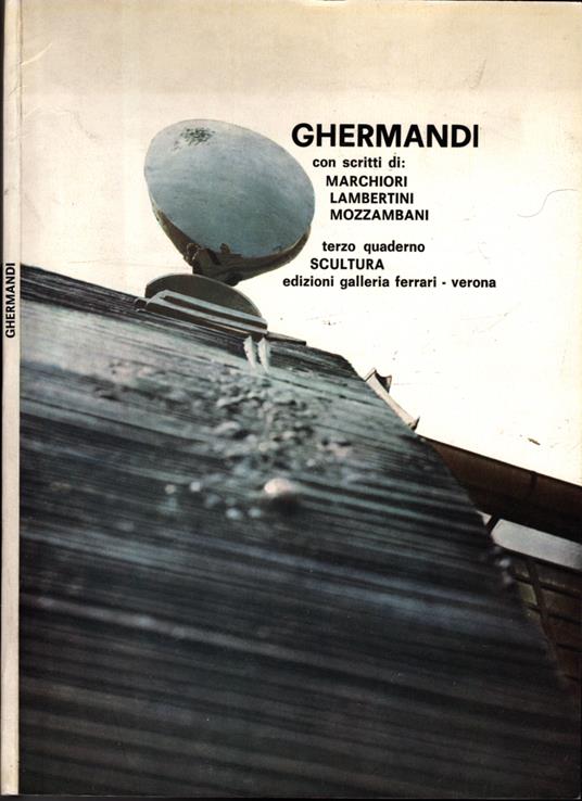 Ghermandi Terzo Quaderno Scultura - copertina