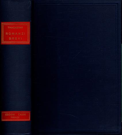 Romanzi Brevi - copertina