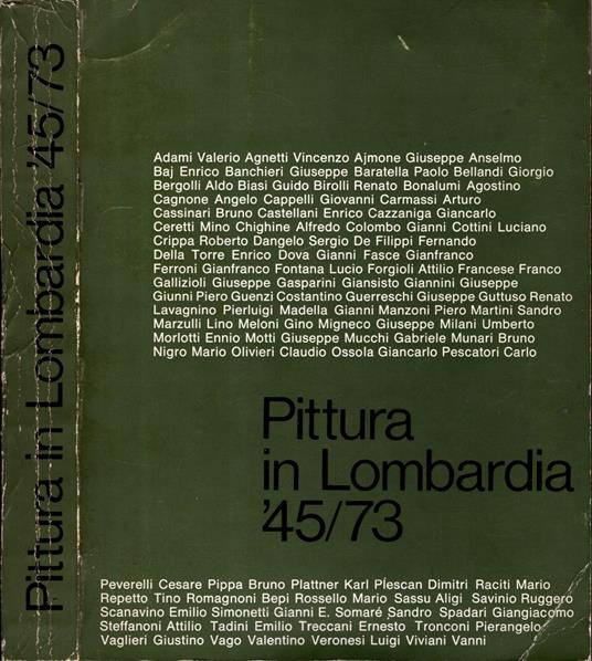 Pittura In Lombardia 45/73 * - copertina