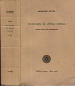 Antologia della critica storica. Problemi della civiltà contemporanea vol. III