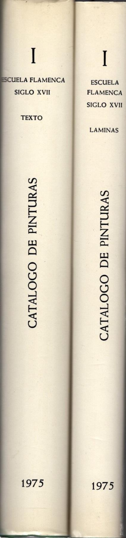 Museo del Prado / Catalogo de Pinturas - Escuela Flamenca Siglo XVII Lamines e Texto - copertina