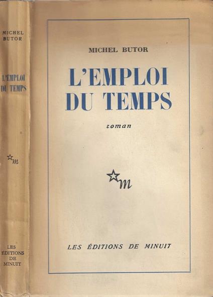 L' Emploi du Temps - Butor Michel - copertina