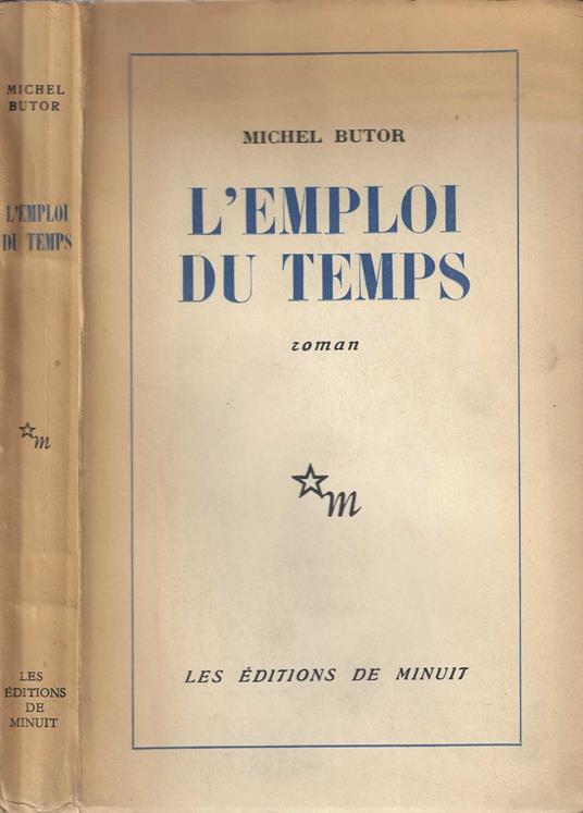 L' Emploi du Temps - Butor Michel - copertina
