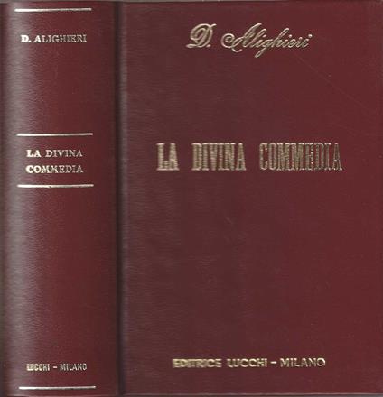 La divina commedia Alighieri - Dante Alighieri - copertina