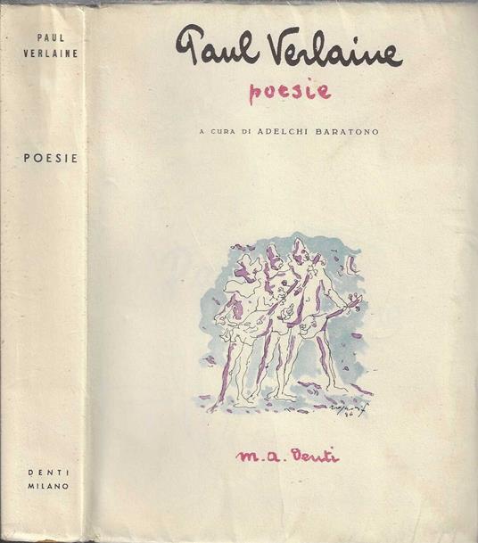 Paul Verlain Poesie - copertina