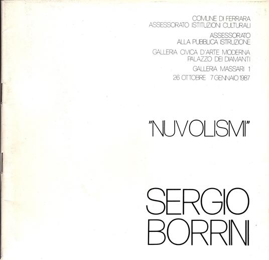 Sergio Borrini - "Nuvolismi" - copertina