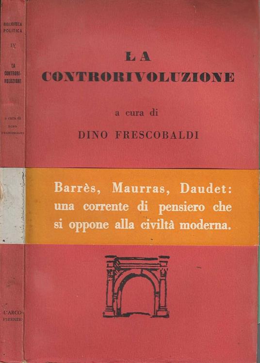 La Controrivoluzione - Dino Frescobaldi - copertina