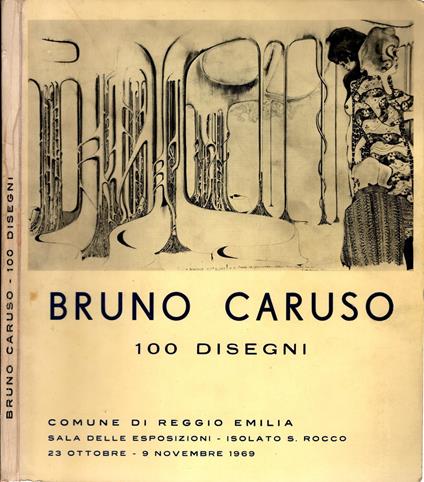 Bruno Caruso 100 disegni - copertina
