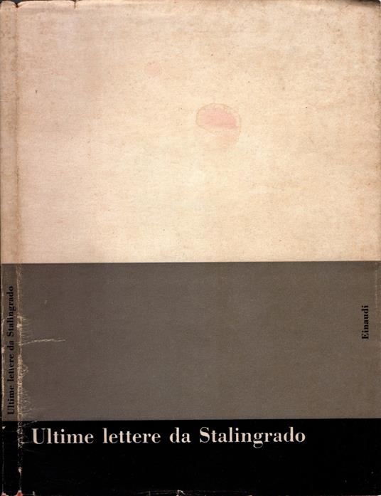 Ultime lettere da Stelingrado - copertina