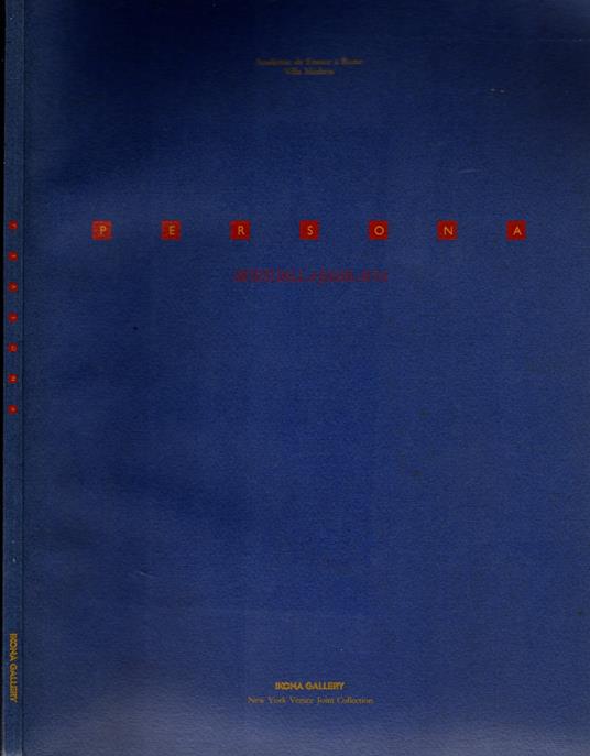 Persona. Artisti della Jugoslavia - copertina