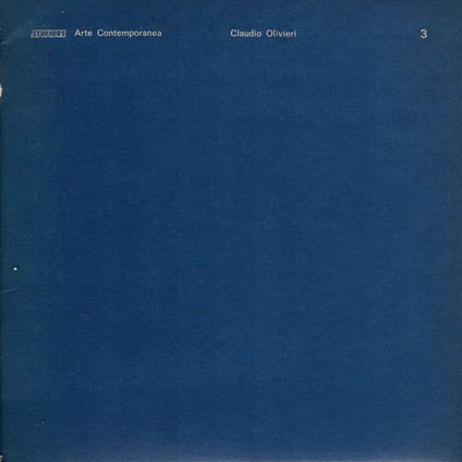 Claudio Olivieri dipinti recenti - copertina