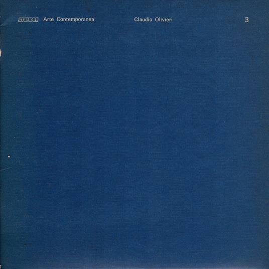 Claudio Olivieri dipinti recenti - copertina