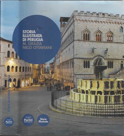 Storia illustrata di Perugia. Ediz. illustrata - copertina