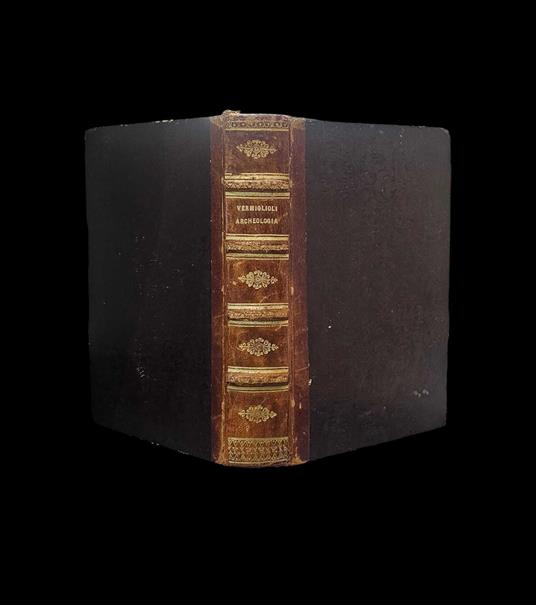 Lezioni elementari di archeologia esposte nella pontificia Università di Perugia. Prima edizione milanese colle correzioni inedite dell'Autore - copertina