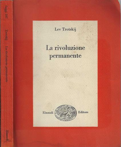 La rivoluzione permanente di Lev Trotskij - Lev Trotsky - copertina