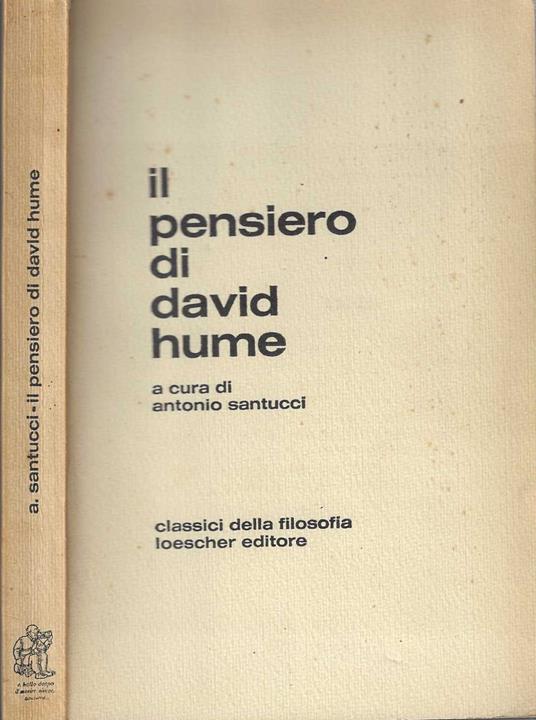 Il pensiero di David Hume - copertina