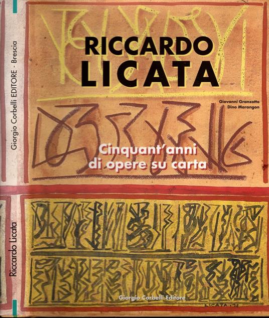 Riccardo Licata cinquant'anni di opere su carta - copertina