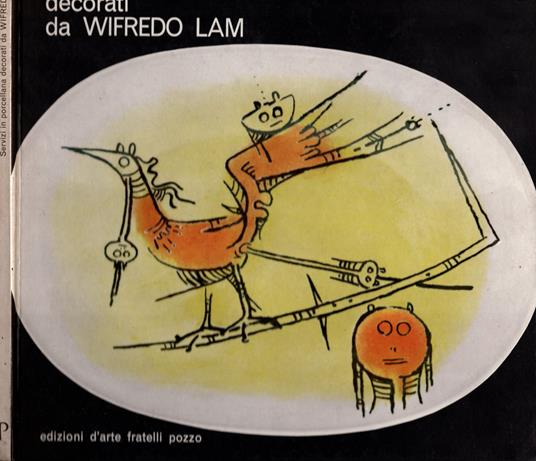 Servizi in porcellana decorati da Wifredo Lam con dedica autografa - copertina