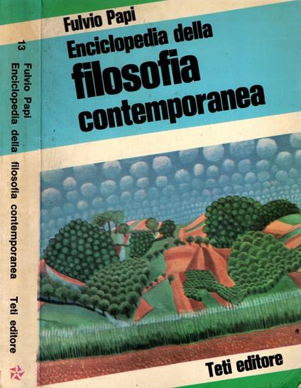 Enciclopedia della filosofia contemporanea - Fulvio Papi - copertina