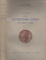 Storia della letteratura latina dalle origini al VI secolo